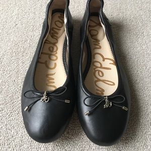 NEW Sam Edelman Felicia black ballet flats Sz 8.5